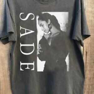 Vintage 90s Smooth Jazz Diva Tee - Minimalist Soul Artist Portrait Apparel